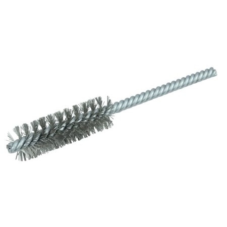 Weiler 5/8" Power Tube Brush, .005" Wire Fill, 2" Brush Length 21118